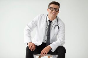 jovem médico