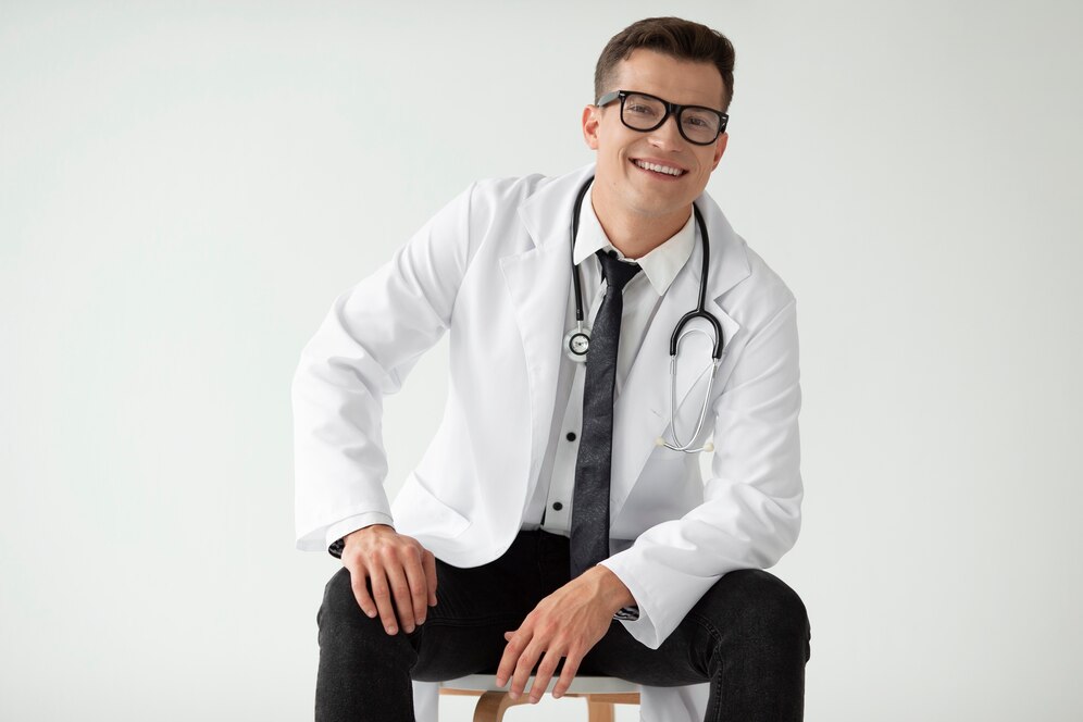 jovem médico